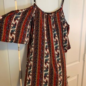 Fun print dress